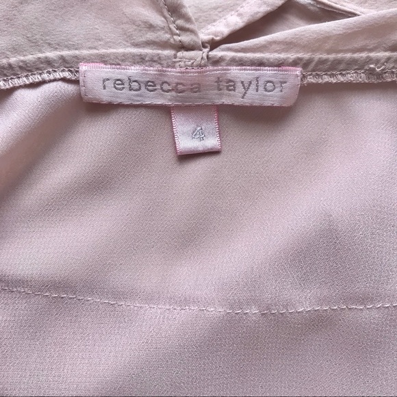 COPY - Rebecca Taylor Blush silk tiered ruffle cami tank - Picture 7 of 7